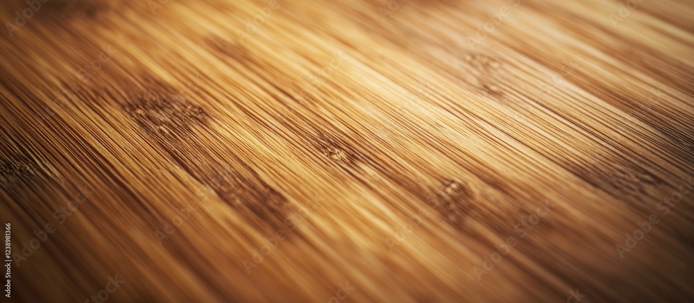 Aufkleber Natural bamboo texture background with soft lighting and gentle grain patterns ideal for organic design projects Copy Space