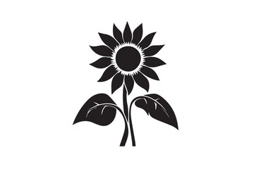 Potted plant black and white silhouette vector collection and Creative Rose silhouette vector Design and A clear butterfly silhouette vector Art & Illustration