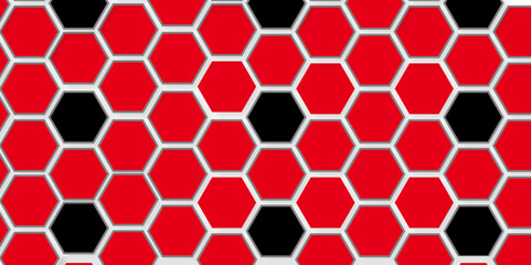  Abstract multicolor hexagon geometric honeycomb texture background. creative decorative element fabric.  hexagon light creative digital concept vector surface grid hexagonal tile and mosaic .