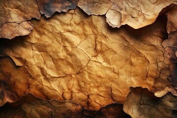 Fototapeta premium Vintage Parchment Paper Background with Warm Lighting and Texture