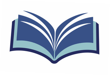 open book vector illustration