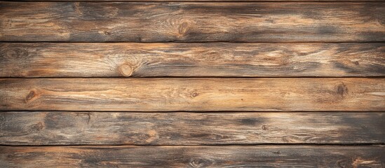 Naklejka premium Wooden Plank Background Textured Wall Natural Pattern with Copy Space for Creative Projects