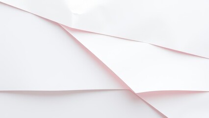 Naklejka premium Abstract Geometric Paper Design � Contemporary Craft Background