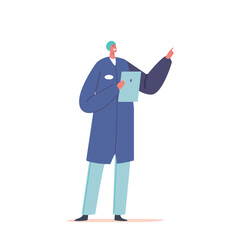 Skilled Factory Worker Character Holding Tablet Device In Hands While Performing Industrial Tasks