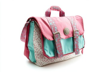 Diaper bag isolated on white background