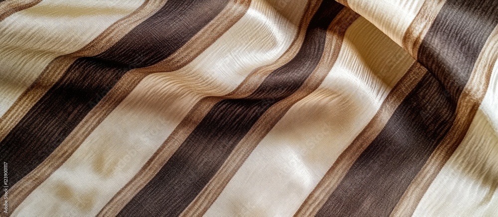 Poster abstract texture of smooth fabric with alternating dark and light stripes suitable for backgrounds a