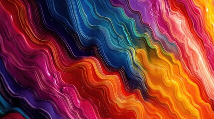 Fototapeta premium Colorful Abstract Floral Pattern