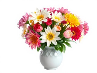 Boho Blooms: Line Art Flowers on Textured Canvas