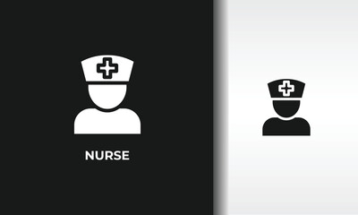 Nurse Vector, Icon Or Logo Sign Isolated Symbol Illustration
