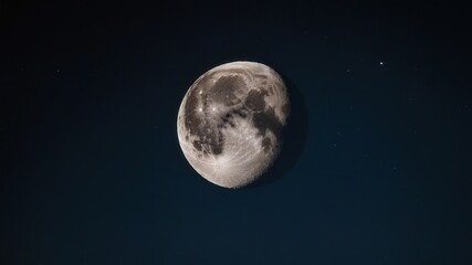 Obraz premium moon, night, sky, full, space, astronomy, lunar, crater, planet, black, full moon, dark, moonlight, craters, light, satellite, bright, round, eclipse, universe, orbit, sphere, circle, luna