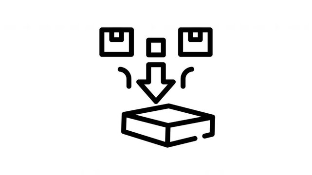 Icon Line Motion Graphics Collection