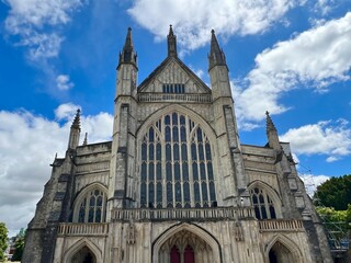 Fototapeta premium Cathedral church of the Holy Trinity, Saint Peter, Saint Paul and Saint Swithun