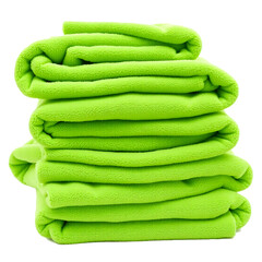 Neatly Folded Stack of Towels