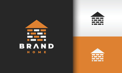 Brick House Logo Design