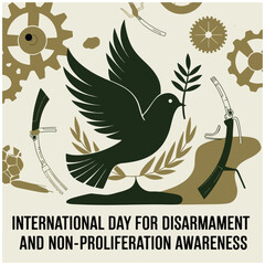 International Day for Disarmament and Non-Proliferation Awareness flyer,poster.image.3.eps