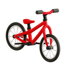 Fototapeta premium Bicycle bike for transportation 3D icon
