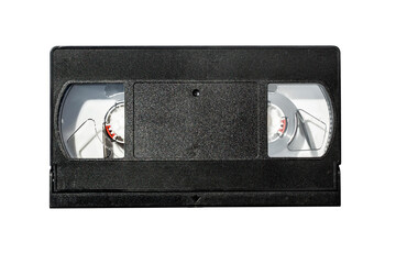 Blank vhs video cassette tape