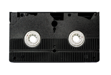 Blank vhs video cassette tape