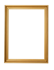 gold wooden frame