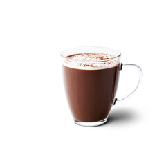 Hot Chocolate mug isolated on transparent background