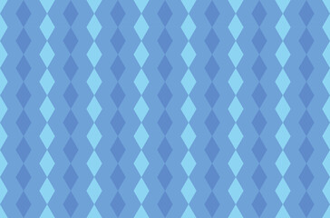 Fototapeta premium Abstract blue background Seamless geometric pattern