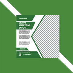 Editable Digital Marketing Post Template