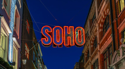 Soho is a vibrant and iconic district in central London, known for its rich cultural and historical significance