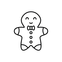 Gingerbread  vector icon