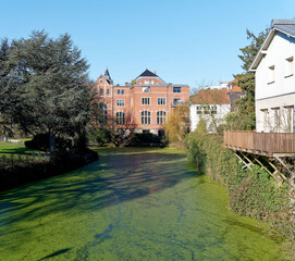 Former textile factory Scheidt in Essen-Kettwig, listed building