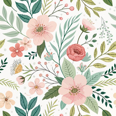 Natural seamless pattern