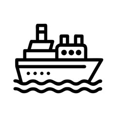 Obraz premium illustration of a ship
