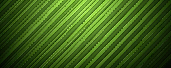 Obraz premium Geometric Green Background with Diagonal Stripes and Gradients. Vector Minimalist Backdrop for Irish St. Patrick Day. MZ