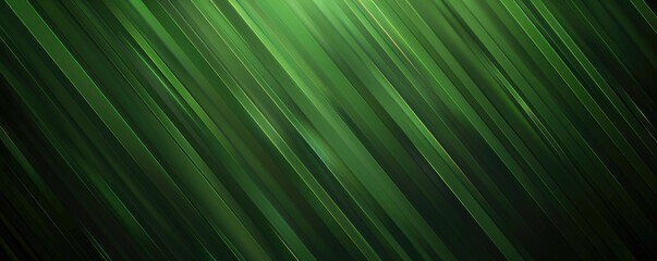 Obraz premium Geometric Green Background with Diagonal Stripes and Gradients. Vector Minimalist Backdrop for Irish St. Patrick Day. MZ