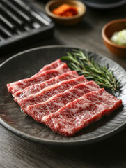 Fototapeta premium sliced beef