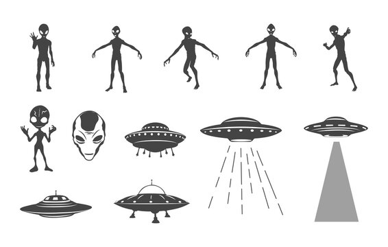Alien Svg, Alien Spaceship Svg, Alien Silhouette, Alien Spaceship Svg, Space Ship Silhouette, Space Ship Svg, Alien Ufo Silhouette.
