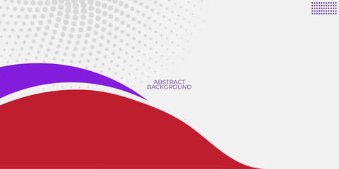Abstract red purples waves are flowing on white background. red and purples line background curve element. Suit for business, cover,