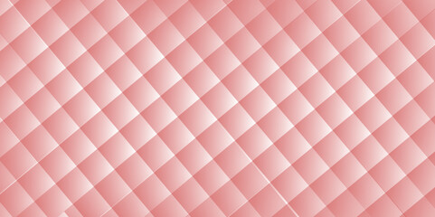 Padded upholstery vector pattern texture. Vector Pink Leather Vintage Seamless Background Pattern. Abstract geometrical multicolored background.