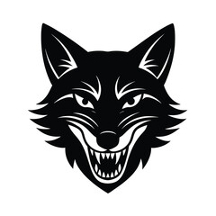 Fototapeta premium wolf head mascot