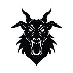 Obraz premium head of a wolf