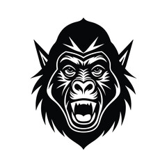 Obraz premium wolf head mascot
