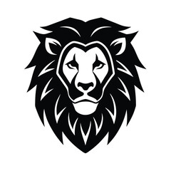 Obraz premium lion head vector