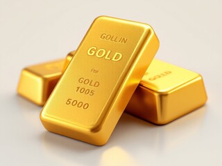 Gold bars.