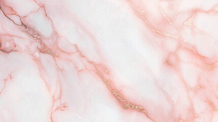 Fototapeta premium A soft pink marble texture with delicate veins, creating an elegant and modern appearance suitable for various design applications.