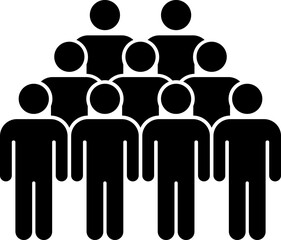 Group of people icons. Team icons set. People. Employee people group icon team staff. User profile symbol. Group of people or group of users. Persons symbol. Vector illustration .