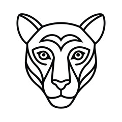 Fototapeta premium illustration of a head