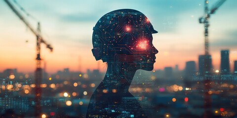 AI in Construction:  A Silhouette of Technological Advancement in Urban Development