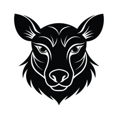 Obraz premium head of a wolf