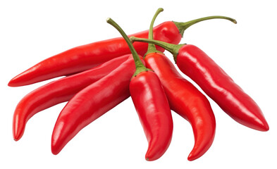 PNG Red chilli peppers food vegetable plant.