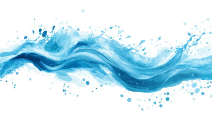 High-Quality Water Splash PNG with Transparent Background