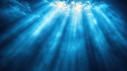 Fototapeta premium A radial burst background featuring soft shades of light blue radiating from a central point,